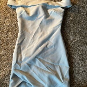 Elizabeth and James baby blue size 0 mini dress